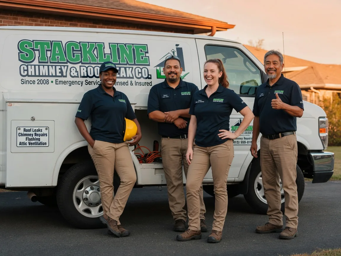 Chimney flashing repair company in Carbonado, WA